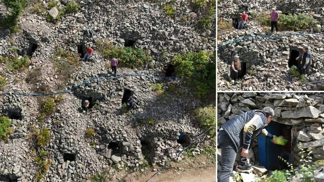 artvinde yeraltindaki buzhanelerde yiyecek ve icecekleri saklama gelenegi surduruluyor dnJ9Z4ph