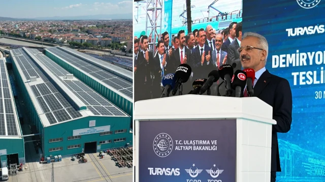 bakan uraloglu milli hizli tren ve gaziray projesi gunes enerjisi ile uretilecek RYdfphNv