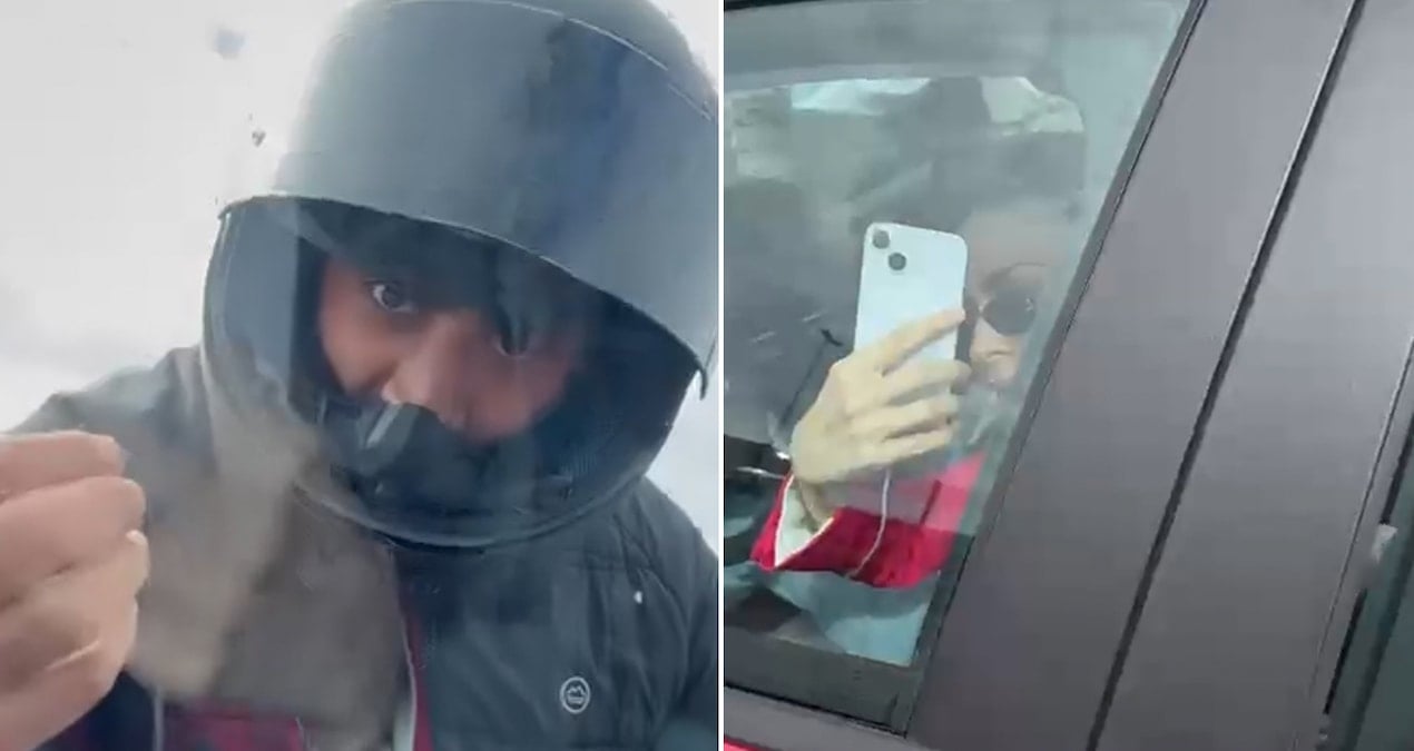 istanbul trafiginde kadin avukata dehseti yasatti plakasini sokup kacti zTQfB7ll