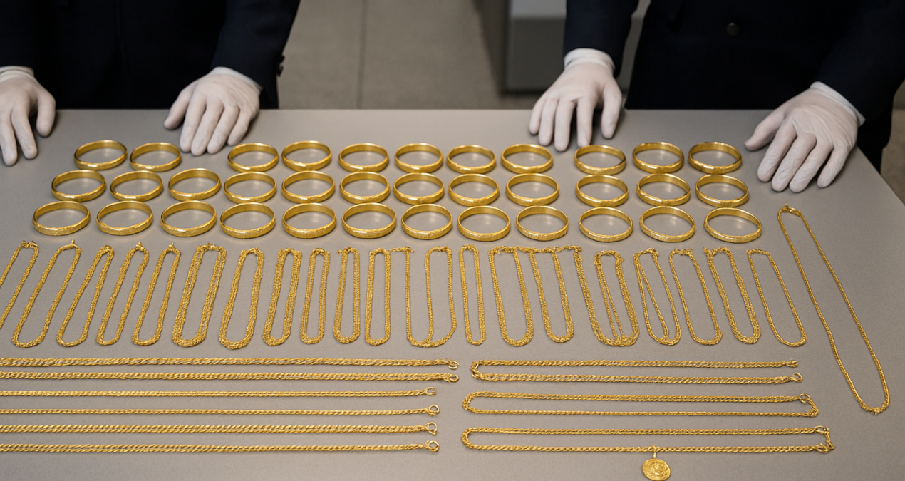 turkiyeden gelen yolcunun uzerinden milyonluk altin cikti QmvQWPd9